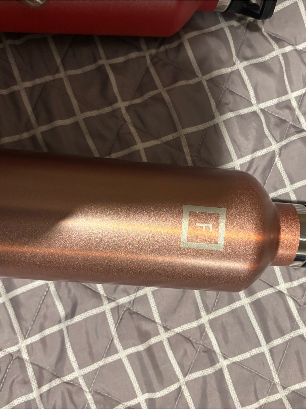 Fahrenheit Metallic Rose Copper Insulated Bottle
